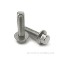 DIN6921 Galvanized M8 M10 stainless flange bolts